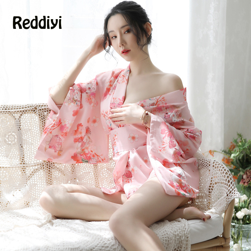 Women'S Kimono Accessories - Sakura Girl Kimono Dress Japanese Style