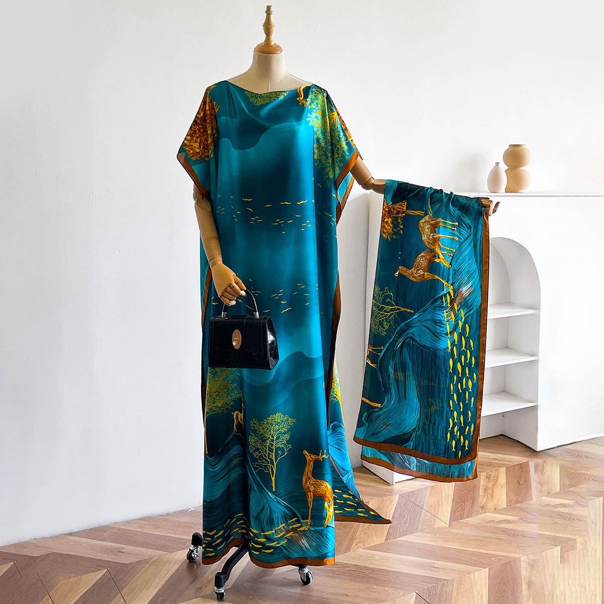 Women'S African Accessories - Women's Long Shawl Dubai Fashion MUMU