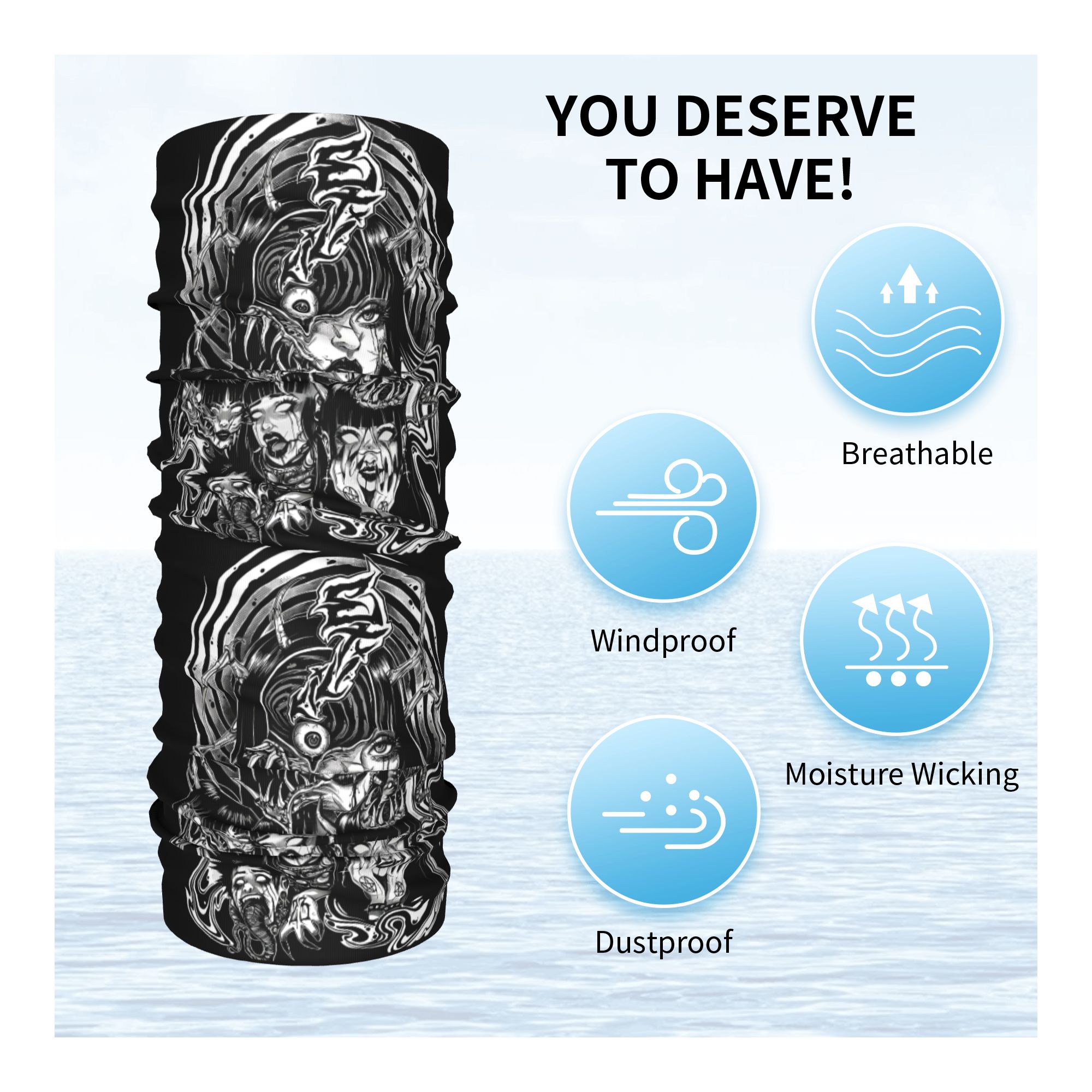 Japan Horror Anime Junji Ito   - Women'S Running Accessories recension och pris