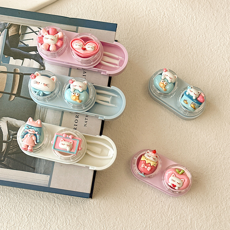 Cute Cartoon Cat Contact Lens  - Women Accessories Drawer recension och pris