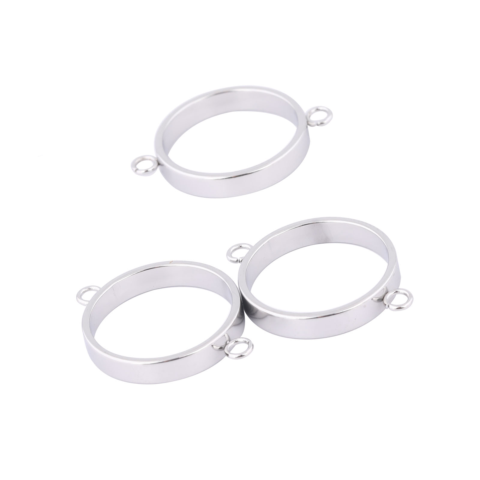 10pcs Stainless Steel 14mm Ope - Resin Bangle Bracelet recension och pris