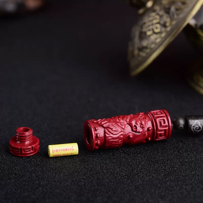 Luxury Red Cinnabar Chinese Zo - Women Accessories For Gift recension och pris