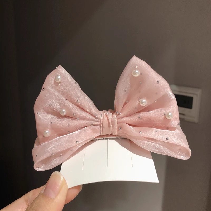 Brand New Pearl bow girl headw - Accessories Brand For Women recension och pris