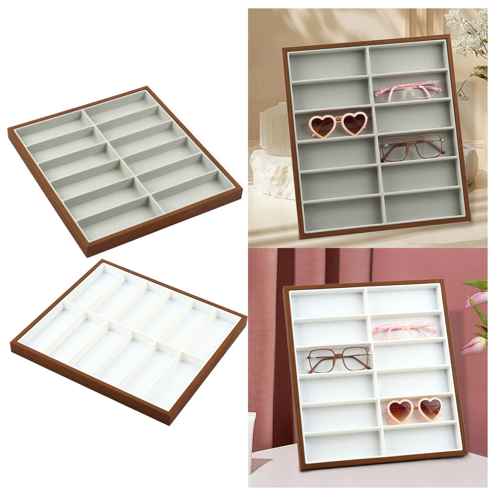 Glasses Display Box 12 Slots S - Women Accessories Drawer recension och pris