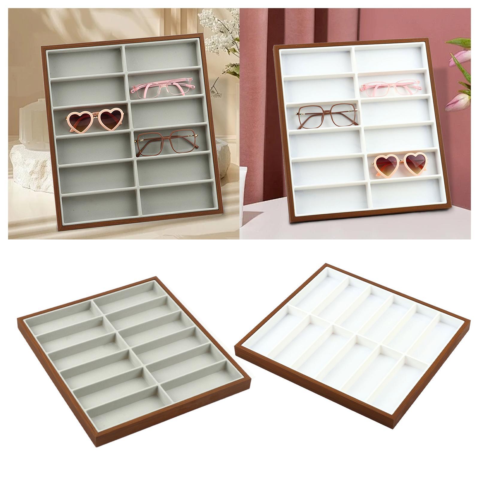 Glasses Display Box 12 Slots S - Women Accessories Drawer recension och pris