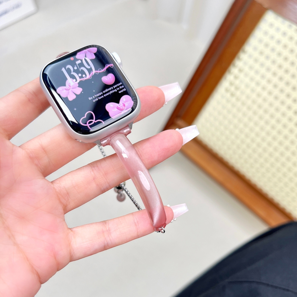 Cat's Eye Bangle Strap For App - Resin Bangle Bracelet recension och pris