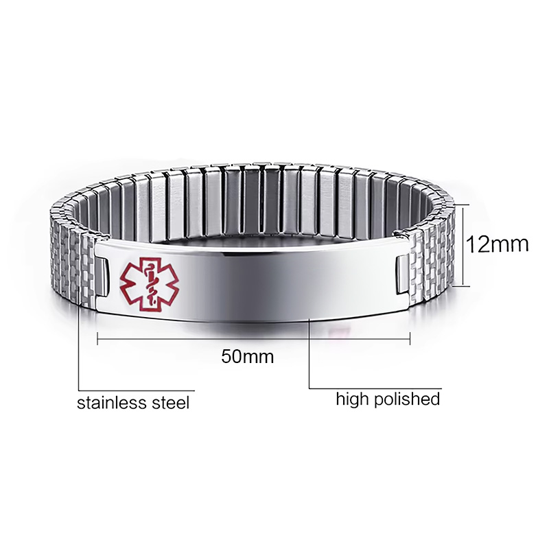 Vnox Stainless Steel Medical A - Resin Bangle Bracelet recension och pris