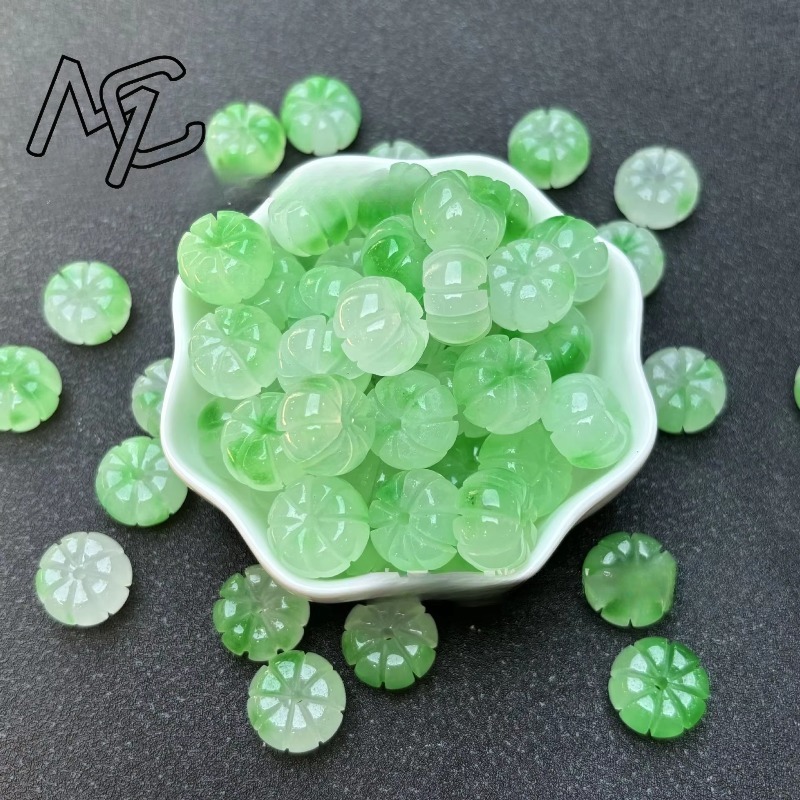 10pcs A Green Jade Pumpkin Bea - Women Accessories Bracelet recension och pris
