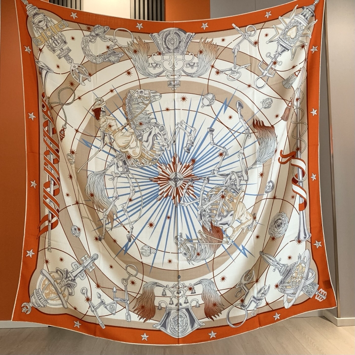 Luxury Brand Scarf Large Silk  - Accessories Brand For Women recension och pris