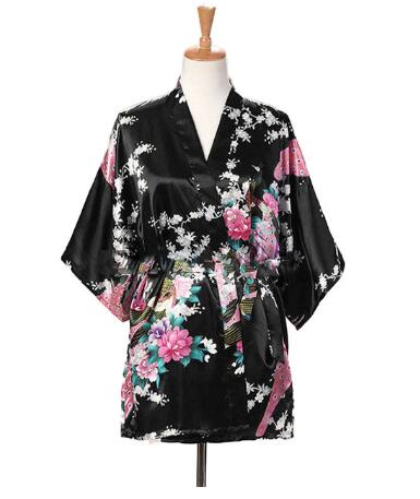 Lace Up Woman Peacock Print Ja - Women'S Kimono Accessories recension och pris