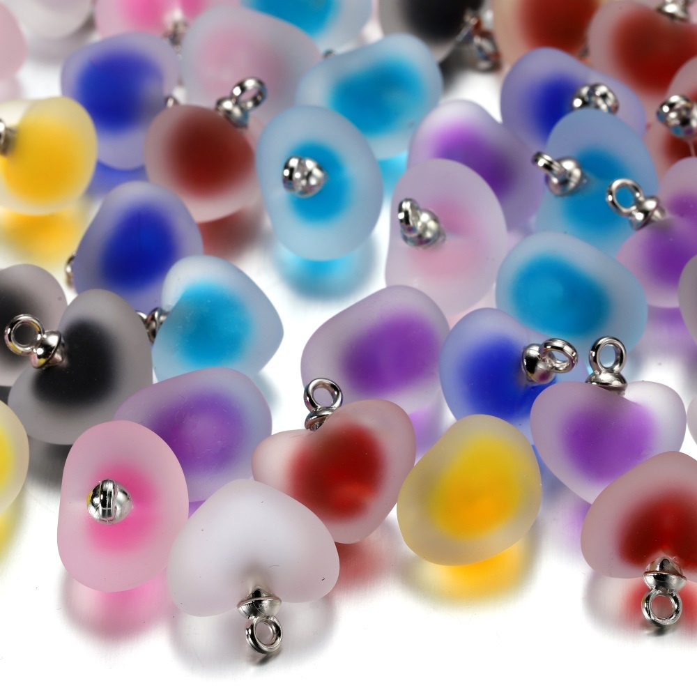 10pcs/lot Resin Frosted Multic - Resin Bangle Bracelet recension och pris