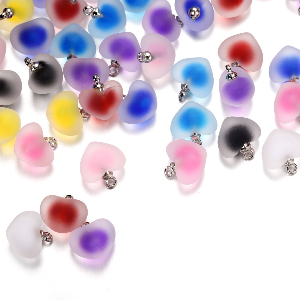 10pcs/lot Resin Frosted Multic - Resin Bangle Bracelet recension och pris