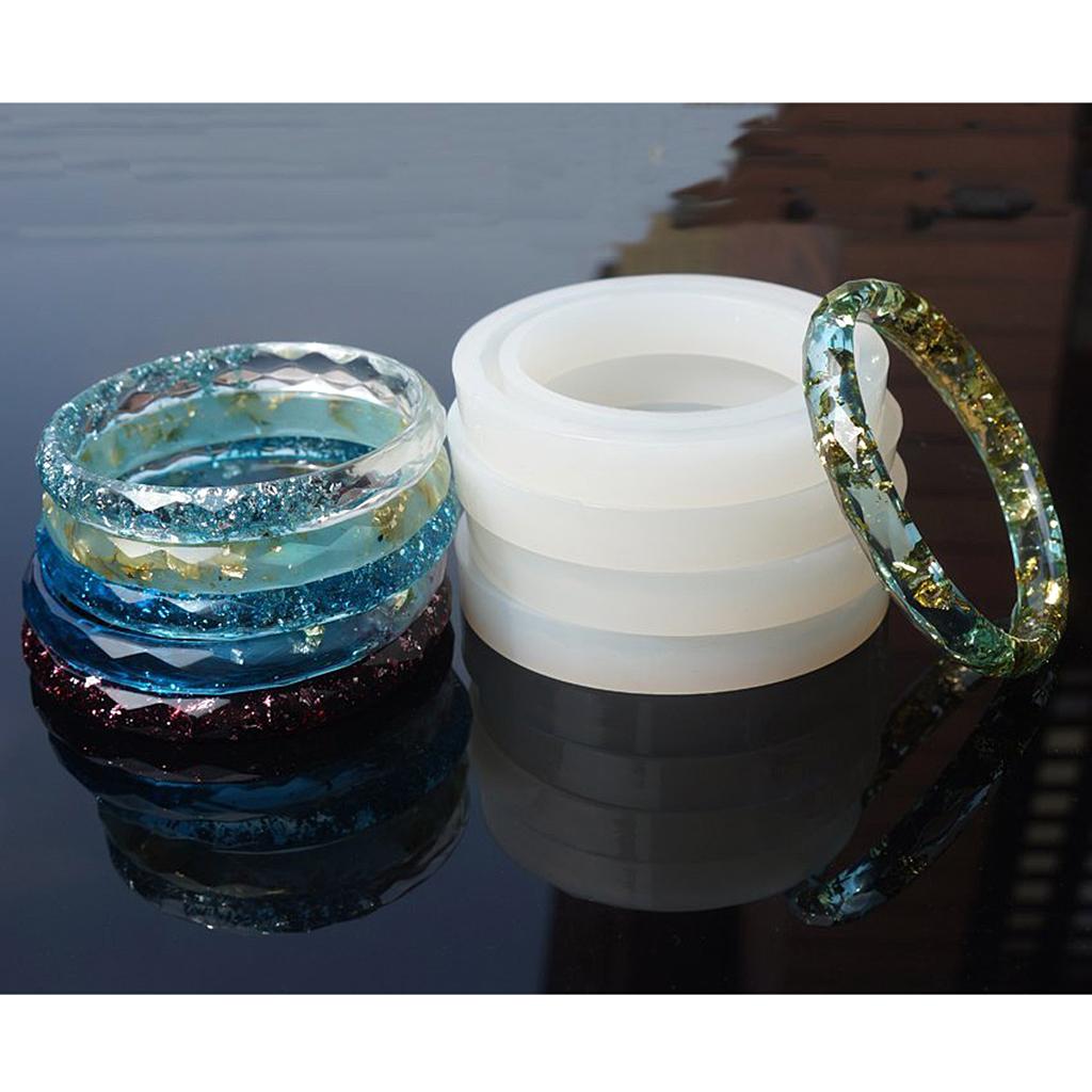 Reusable Silicone Jewelry Mold - Resin Bangle Bracelet recension och pris