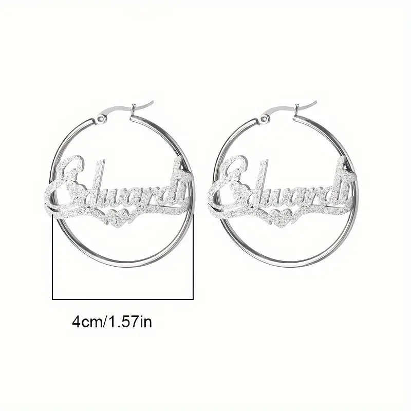 Personalized Sandblasted Name  - Women Accessories Name recension och pris