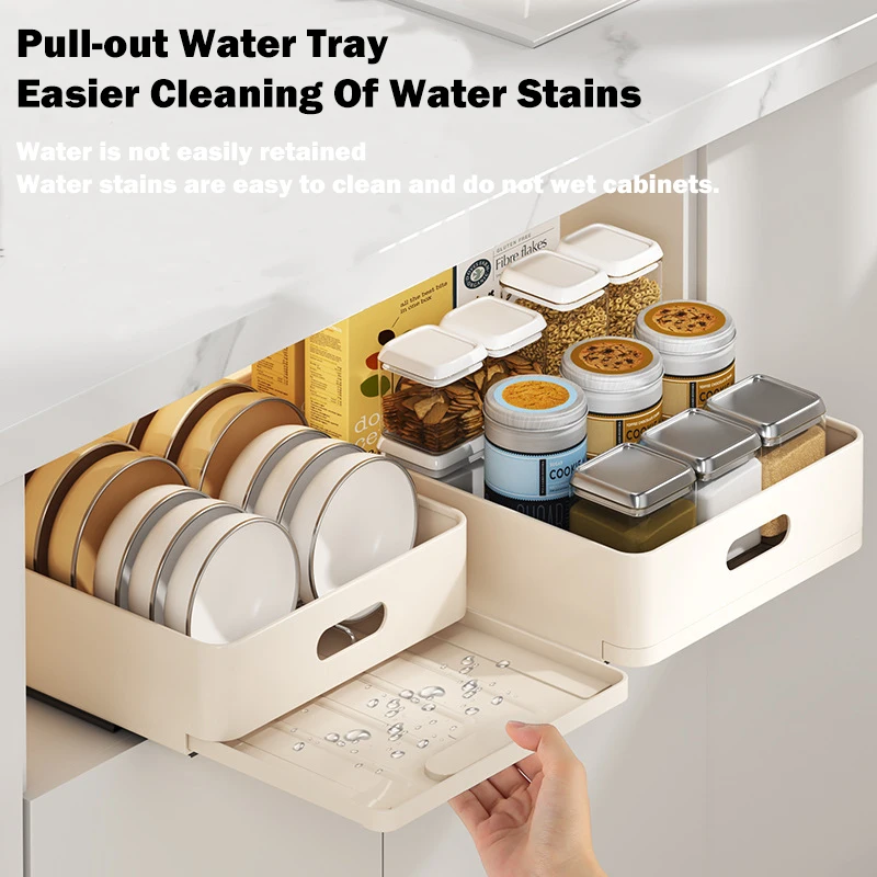 Kitchen Storage Rack with Slid - Women Accessories Drawer recension och pris