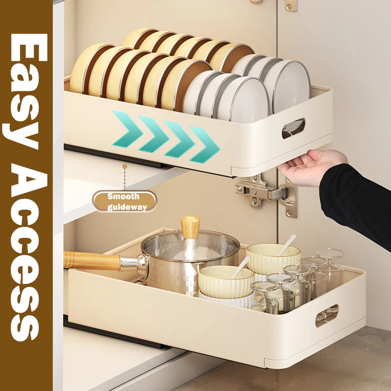 Kitchen Storage Rack with Slid - Women Accessories Drawer recension och pris