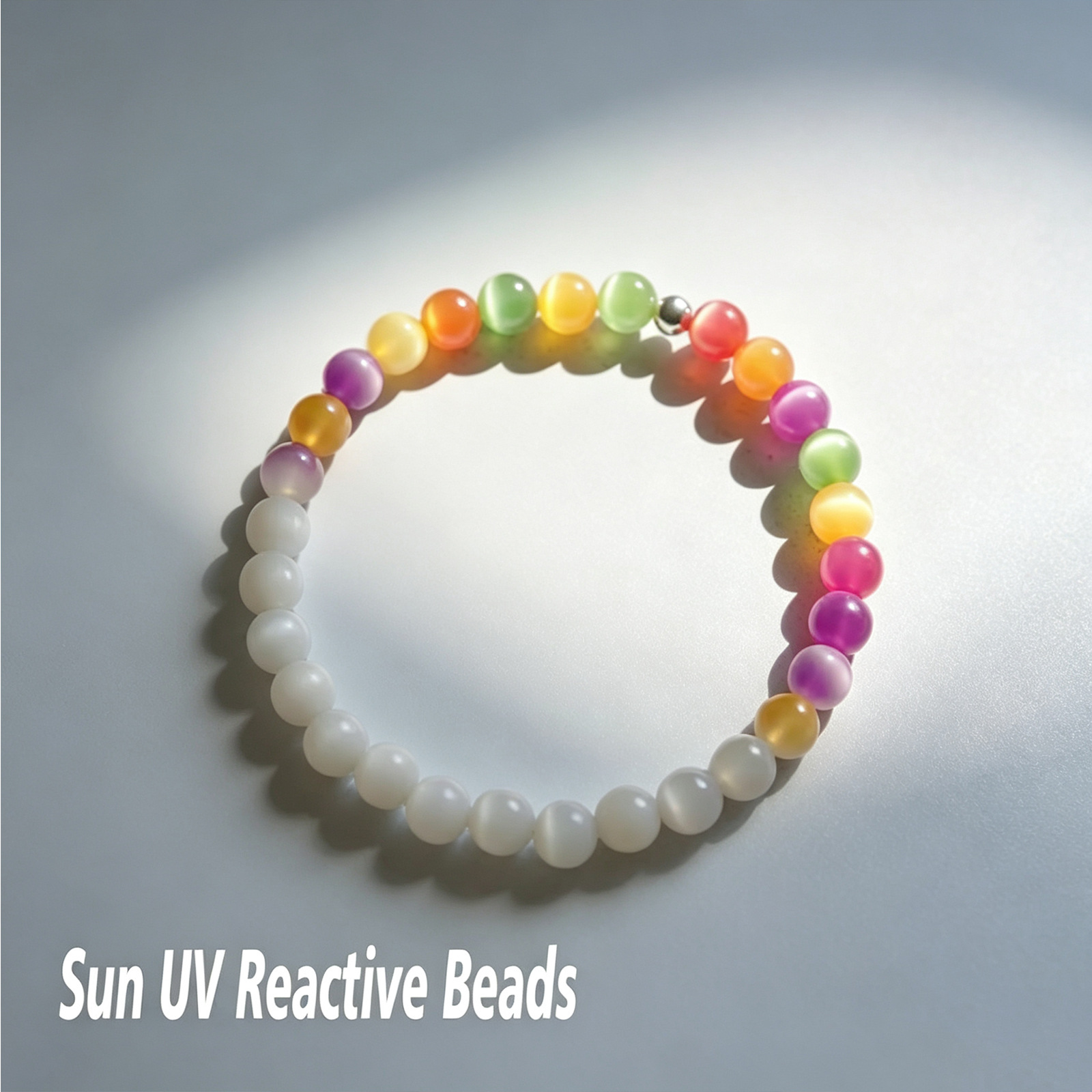 Dopamine color changing bead n - Resin Bangle Bracelet recension och pris