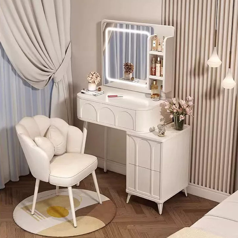 Mirror Makeup Vanity Table Bed - Women Accessories Drawer recension och pris