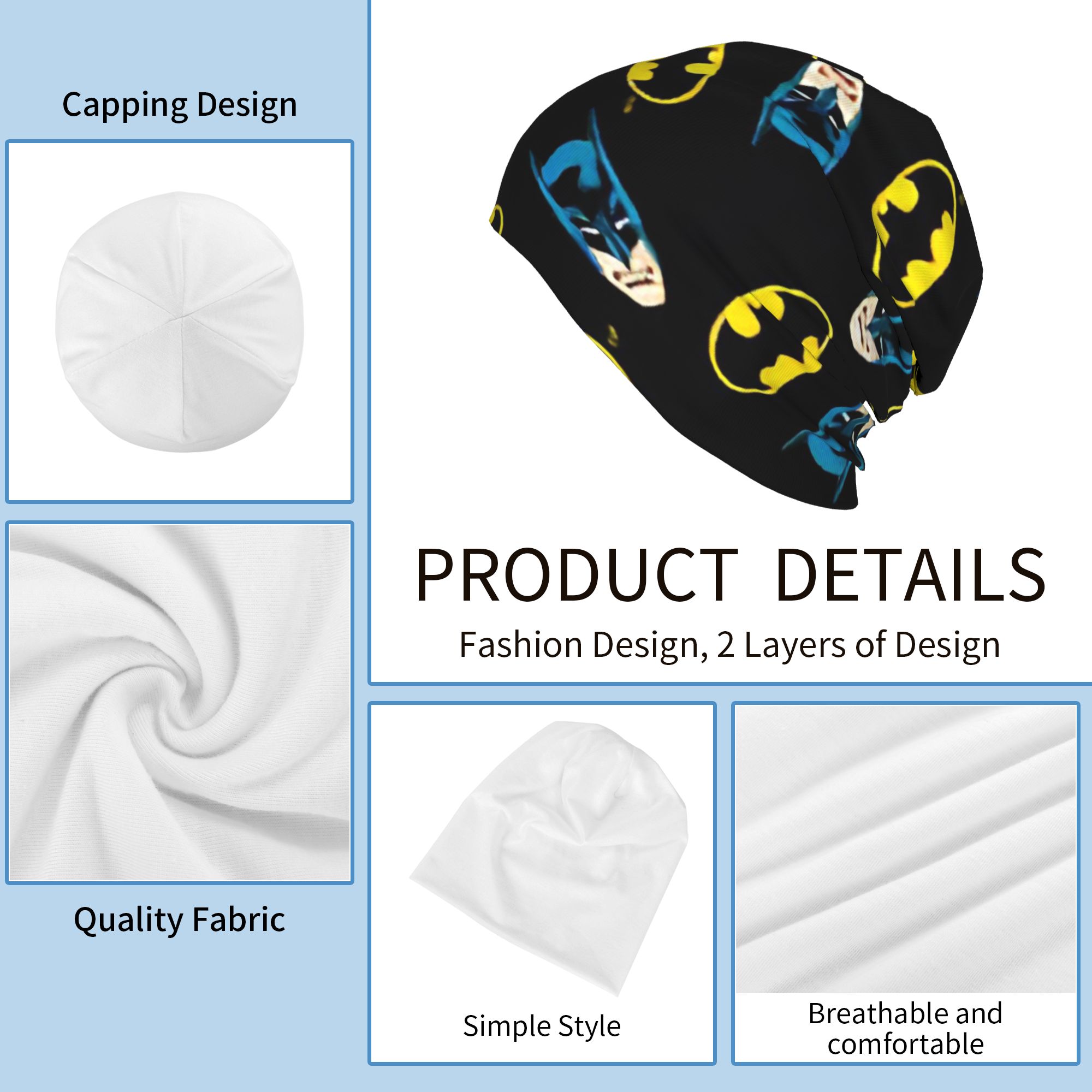 batmanes Skull Cap Beanie Brea - Women'S Running Accessories recension och pris