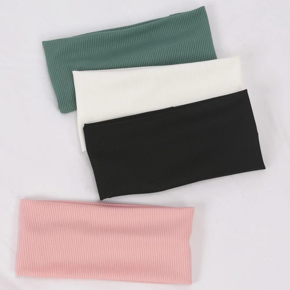 Wide Hair Bands Solid Color El - Women'S Running Accessories recension och pris