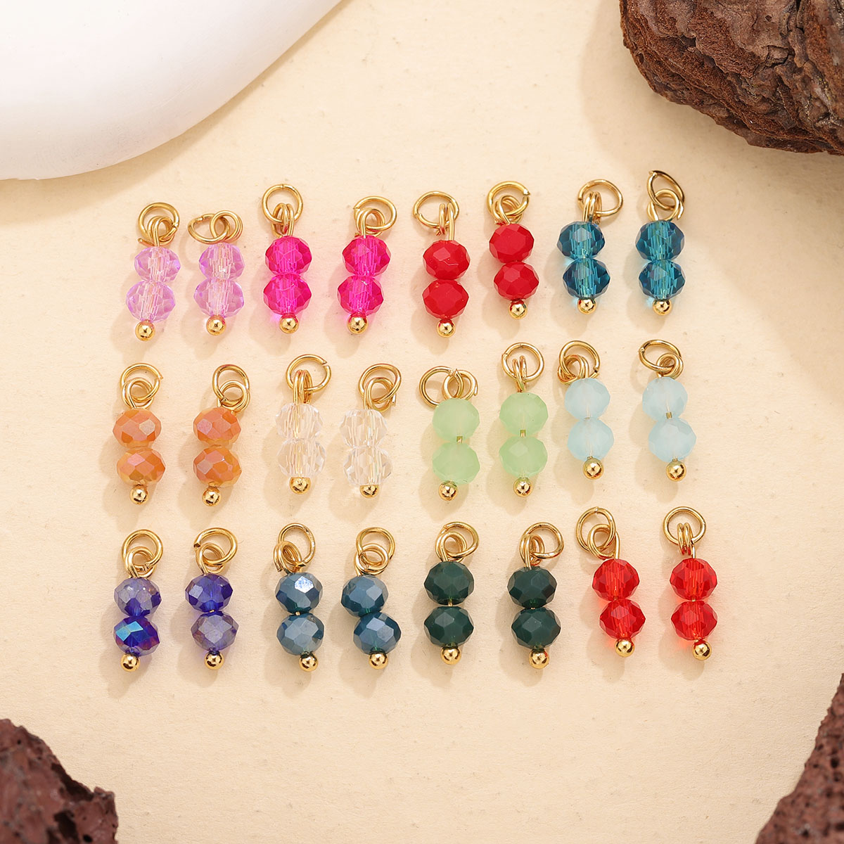 10pcs Colored Crystal Double B - Women Accessories Bracelet recension och pris