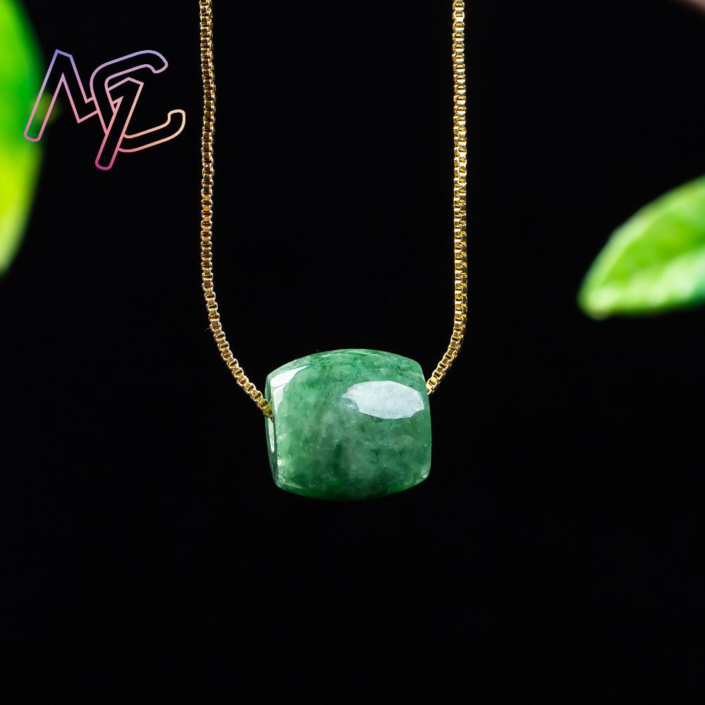 Natural Real Jade Bead Pendant - Accessories Woman recension och pris