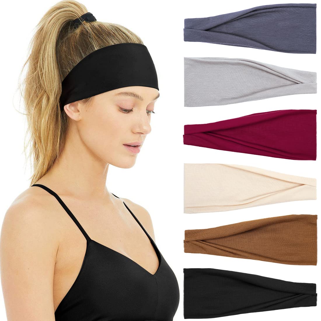 Headbands for Women Non Slip S - Women'S Running Accessories recension och pris