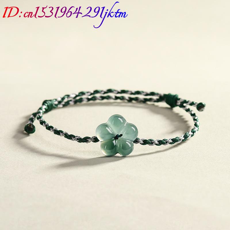 Burmese Jadeite Flower Bracele - Women Accessories Bracelet recension och pris