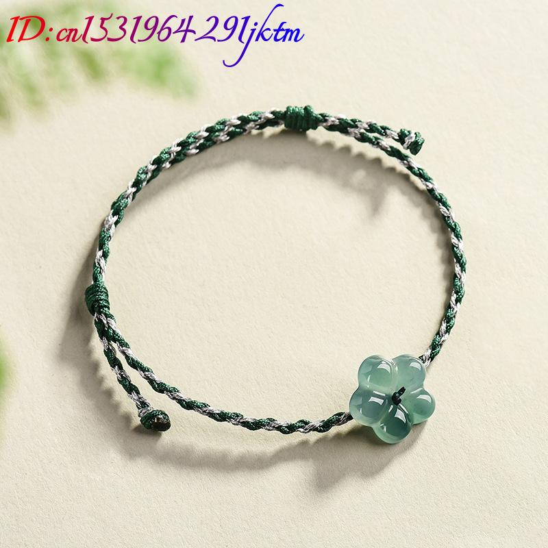 Burmese Jadeite Flower Bracele - Women Accessories Bracelet recension och pris