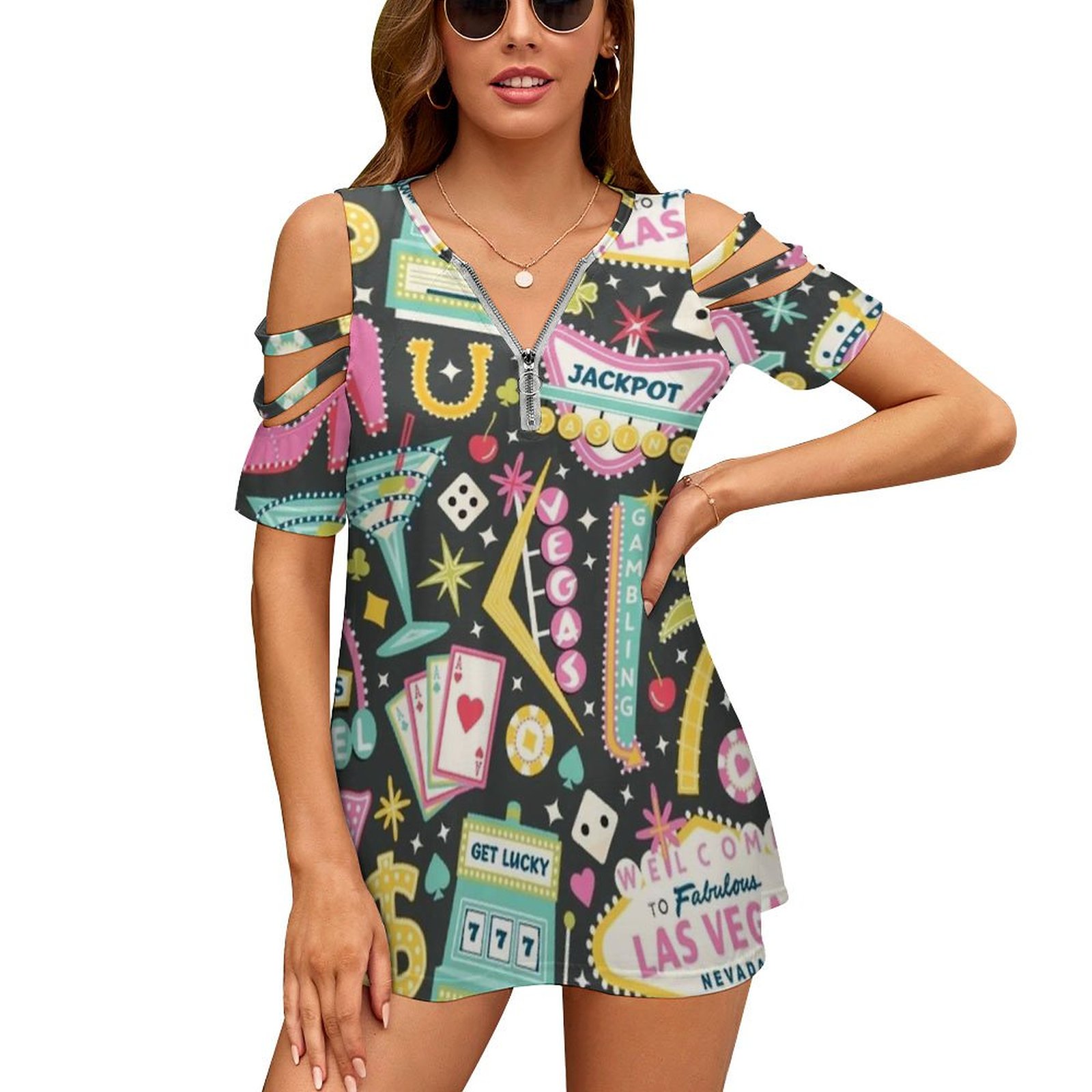 Viva Las Vegas Women's T-Shirt - Women Accessories Vector recension och pris