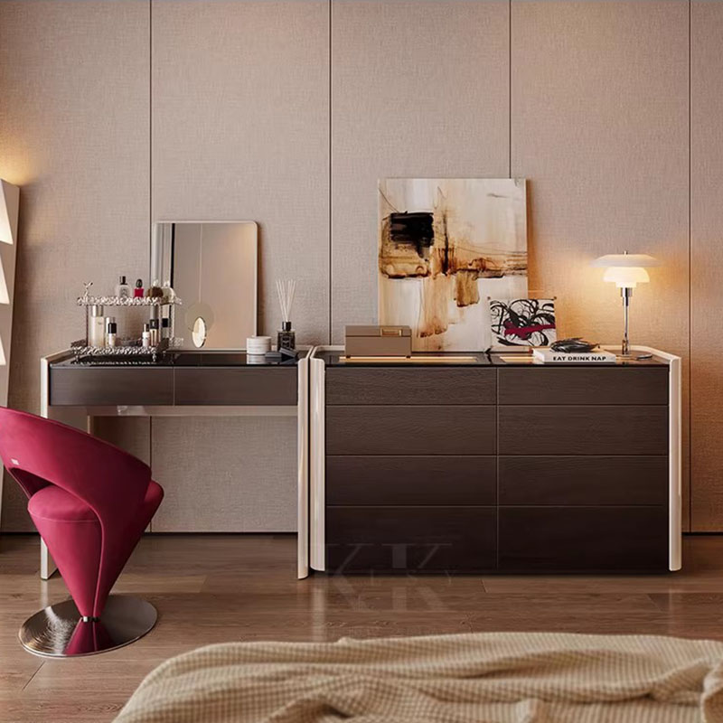 Coffee Modern Vanity Table Com - Women Accessories Drawer recension och pris
