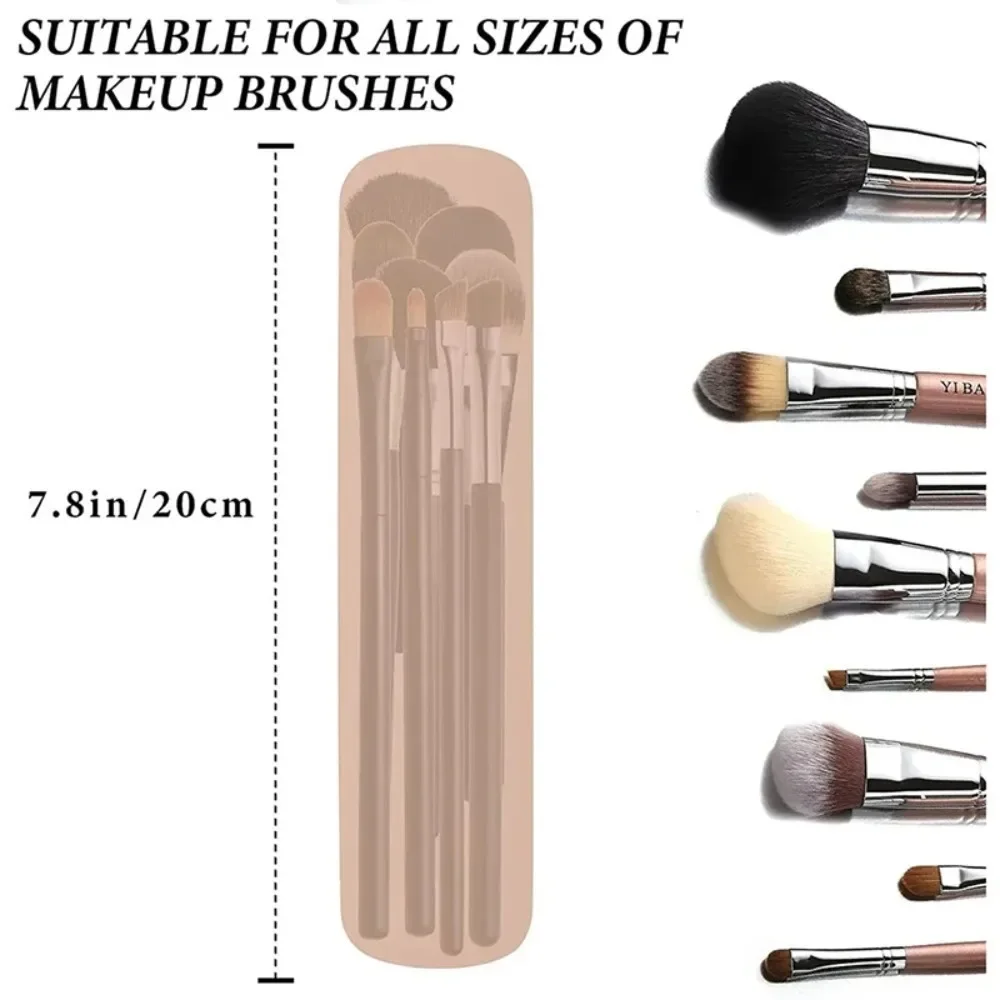 Travel Makeup Brush Holder Sil - Women Accessories Holder recension och pris