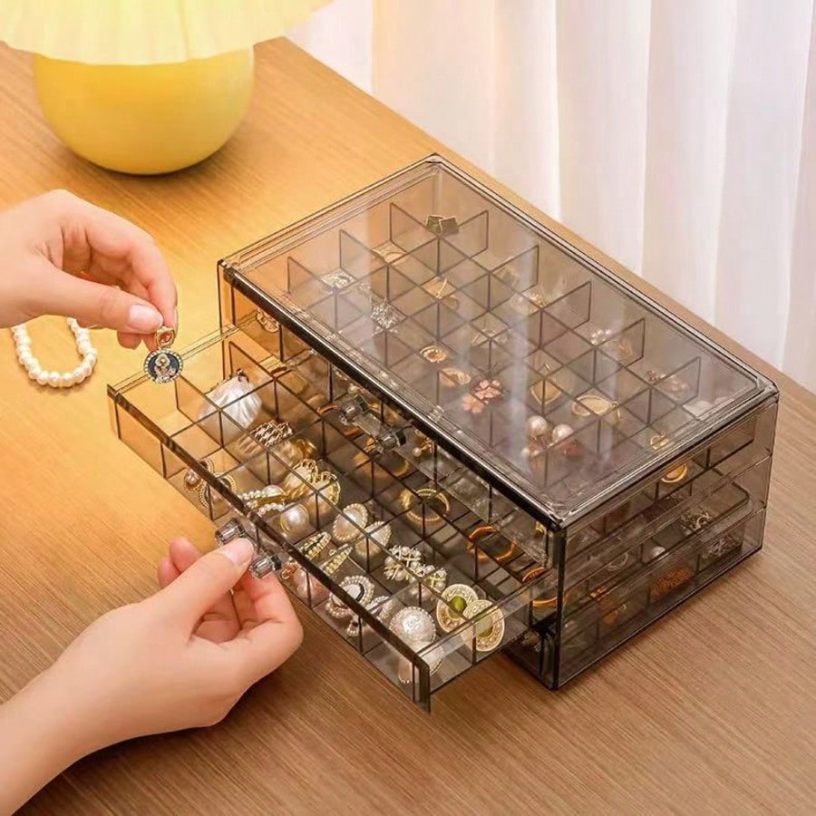 Large Capacity Jewelry Organiz - Women Accessories Drawer recension och pris