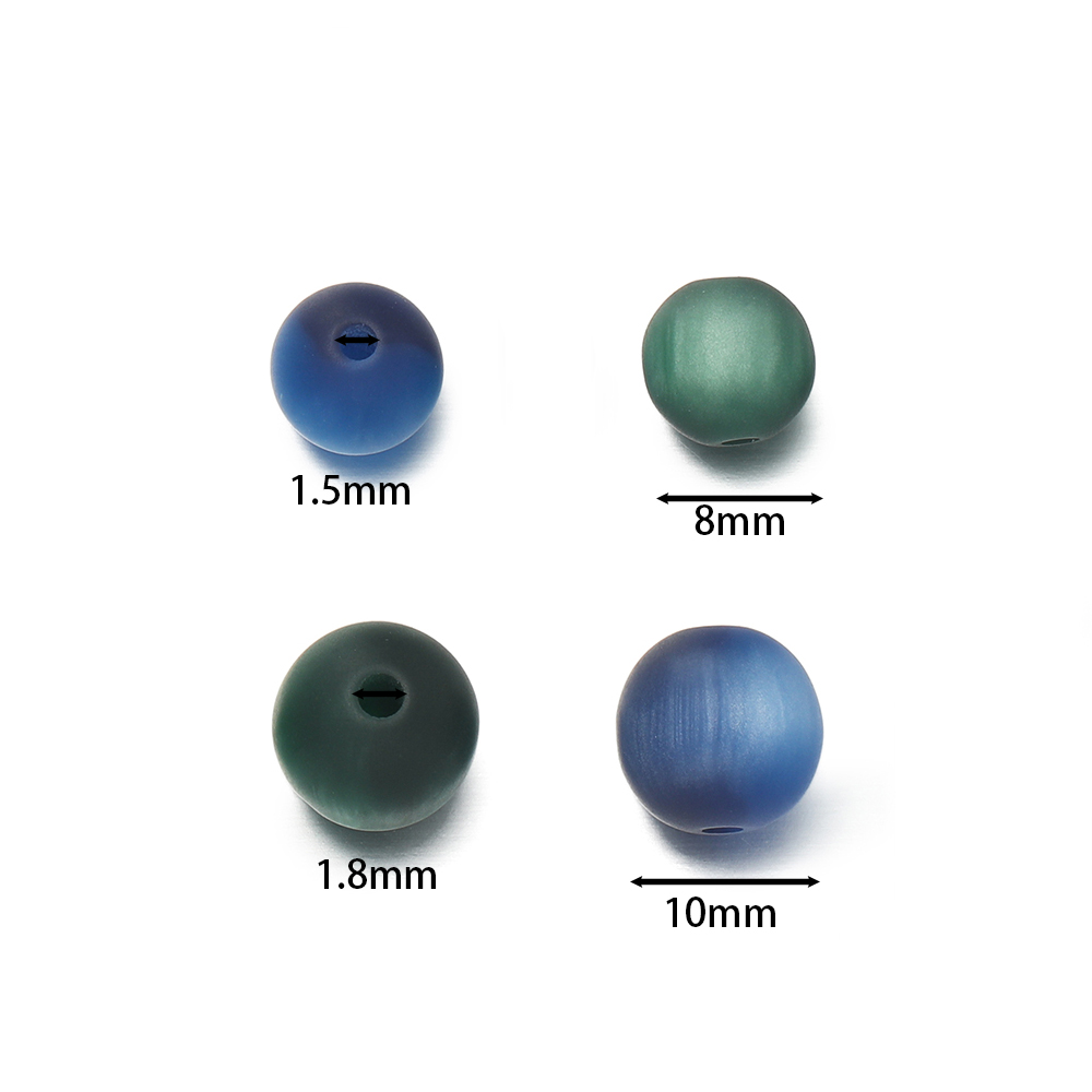 10pcs/Lot 8/10mm Resin Cat Eye - Resin Bangle Bracelet recension och pris