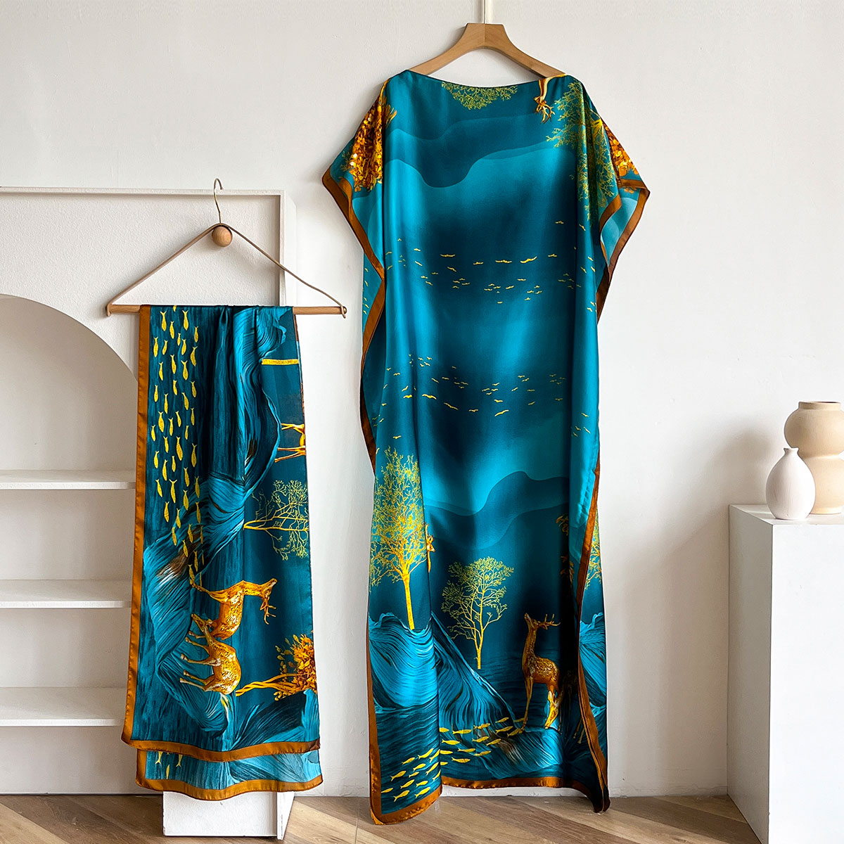 Women's Long Shawl Dubai Fashi - Women'S African Accessories recension och pris