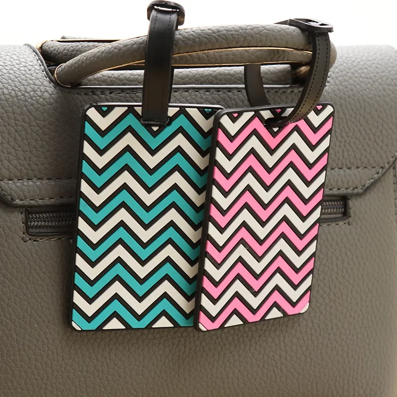 Geometric Luggage Tags for Wom - Women Accessories Name recension och pris