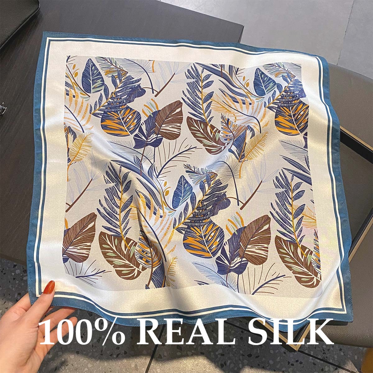 Luxury Brand 100% Real Silk Sc - Accessories Brand For Women recension och pris