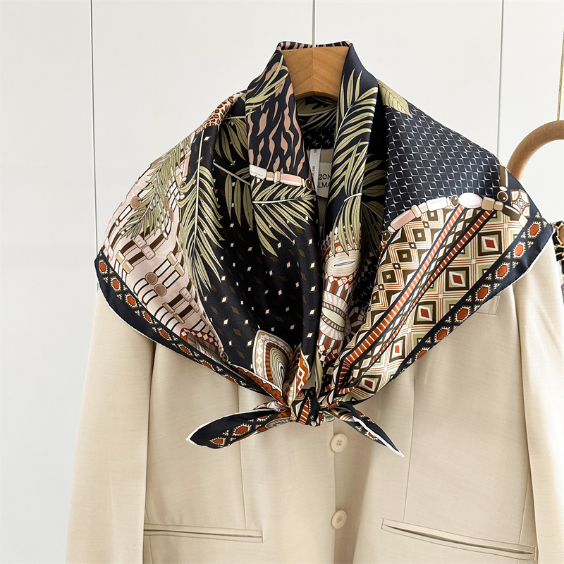 Twill Silk Scarf 90CM Brand Lu - Accessories Brand For Women recension och pris