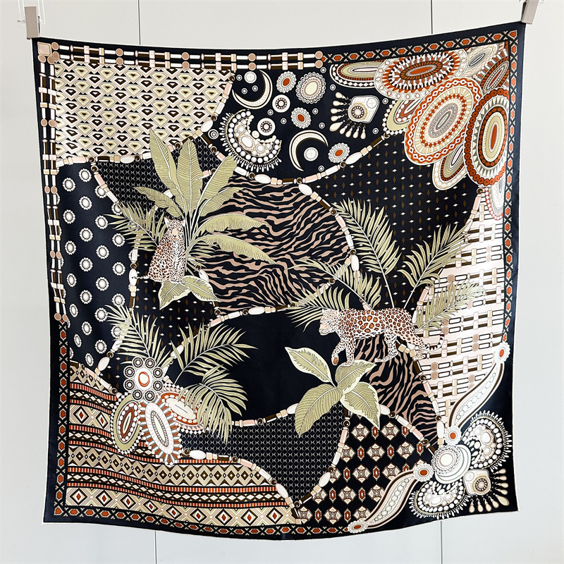 Twill Silk Scarf 90CM Brand Lu - Accessories Brand For Women recension och pris