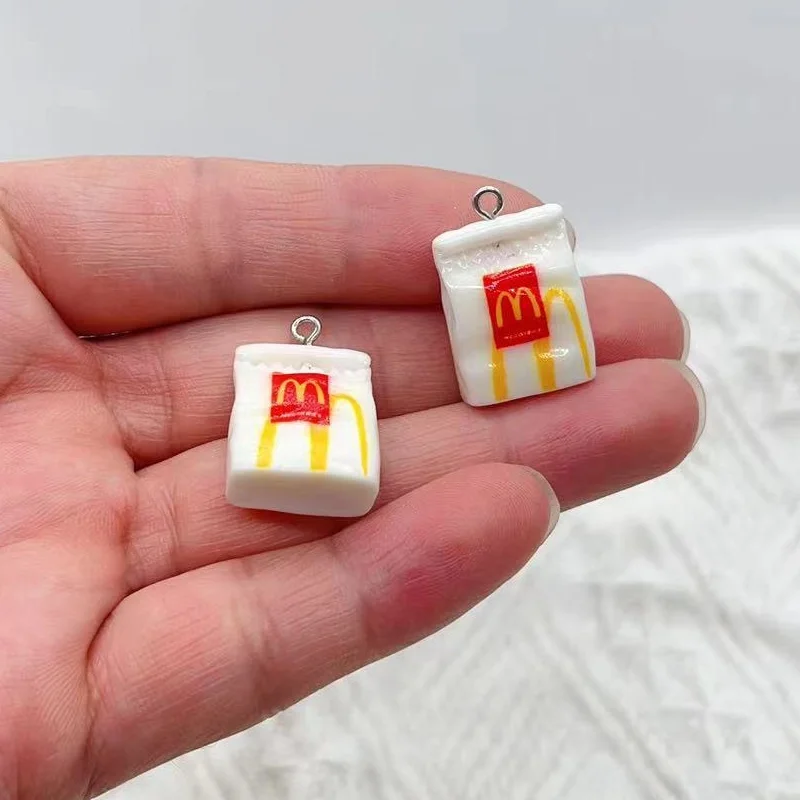 10pcs/Lot Resin 3D Food Hambur - Resin Bangle Bracelet recension och pris